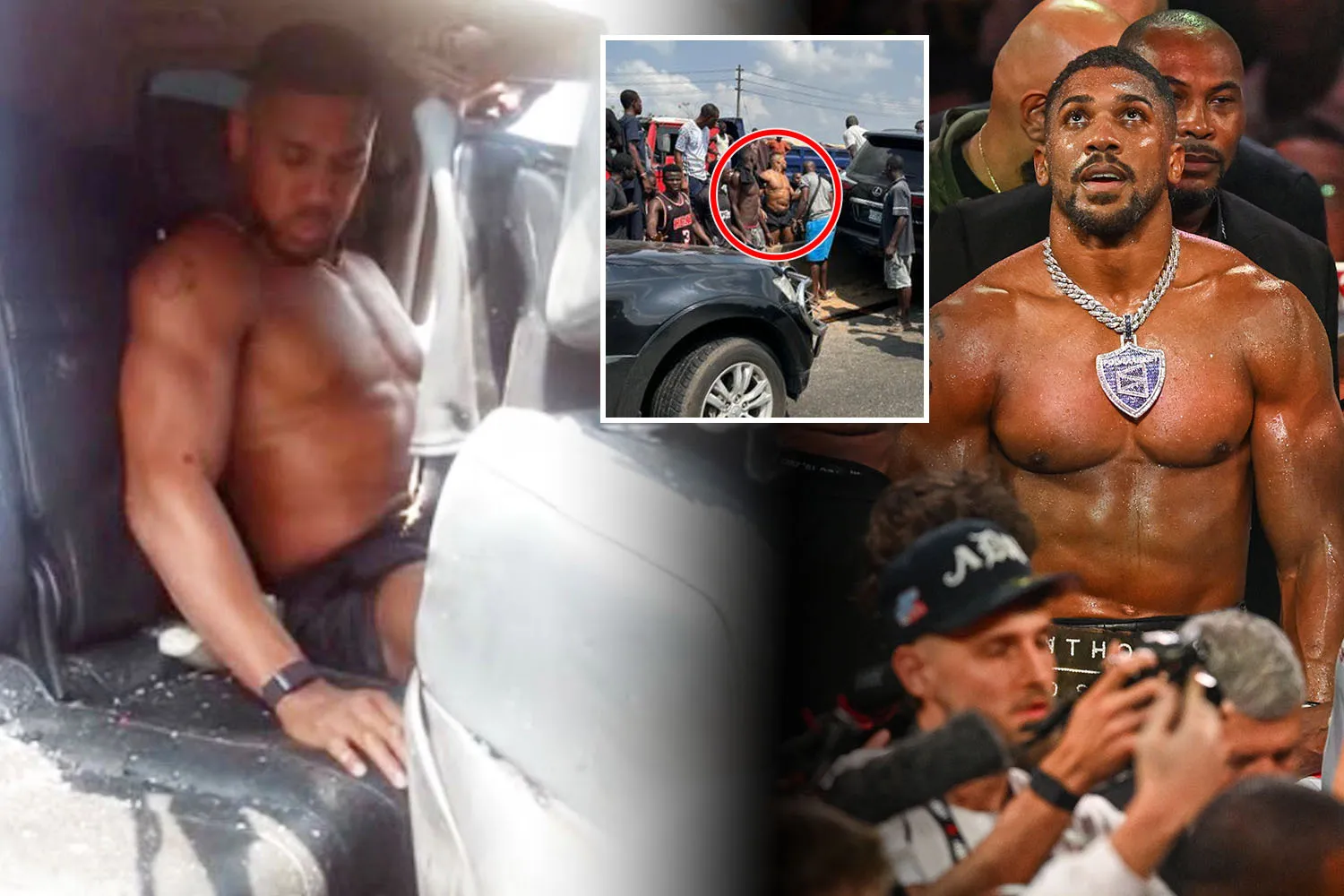 Anthony Joshua Injured in Fatal Car Crash in Nigeria; Two People Dead