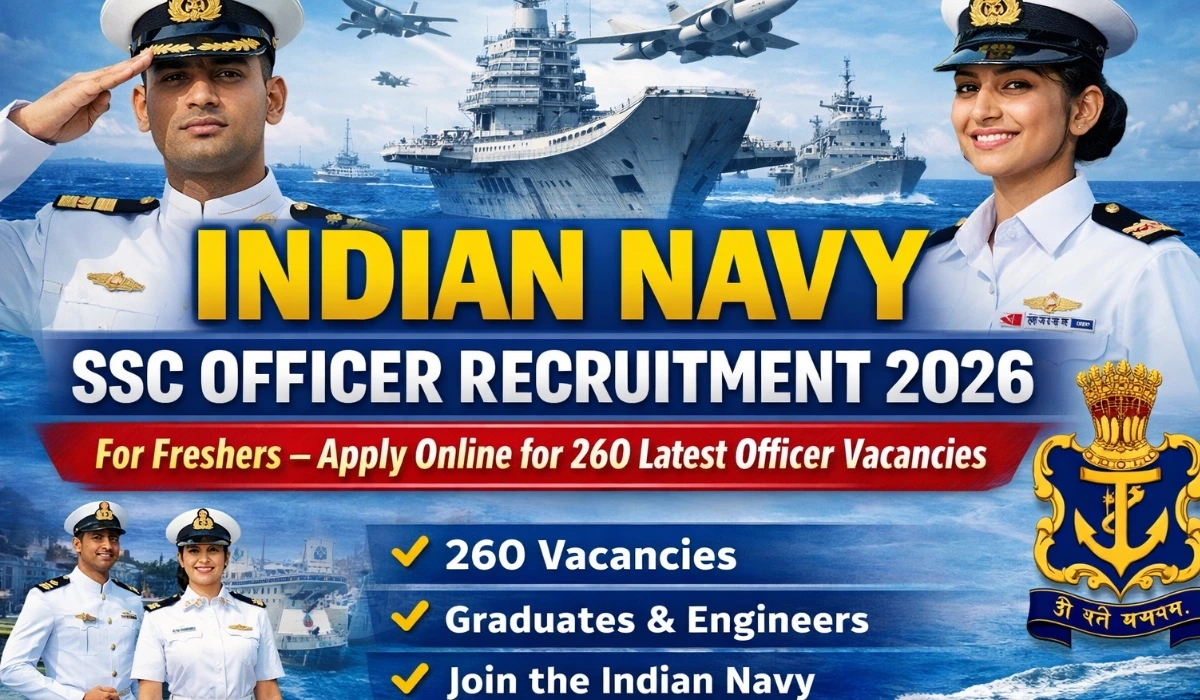 Indian Navy SSC Officer Recruitment 2026