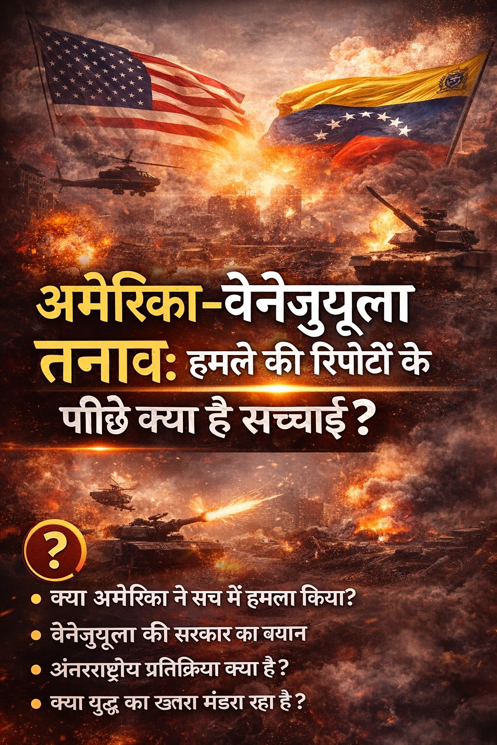 अमेरिका–वेनेजुएला तनाव